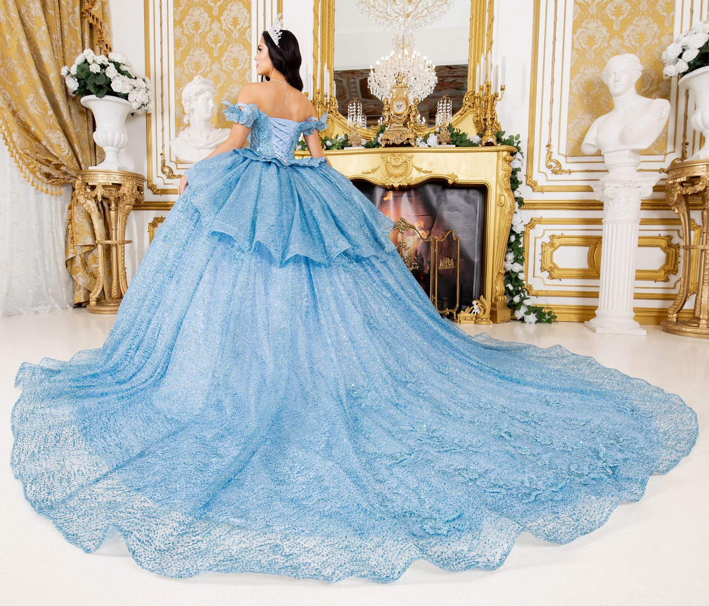 Majesty Quinceañera Ball Gown - 8120J