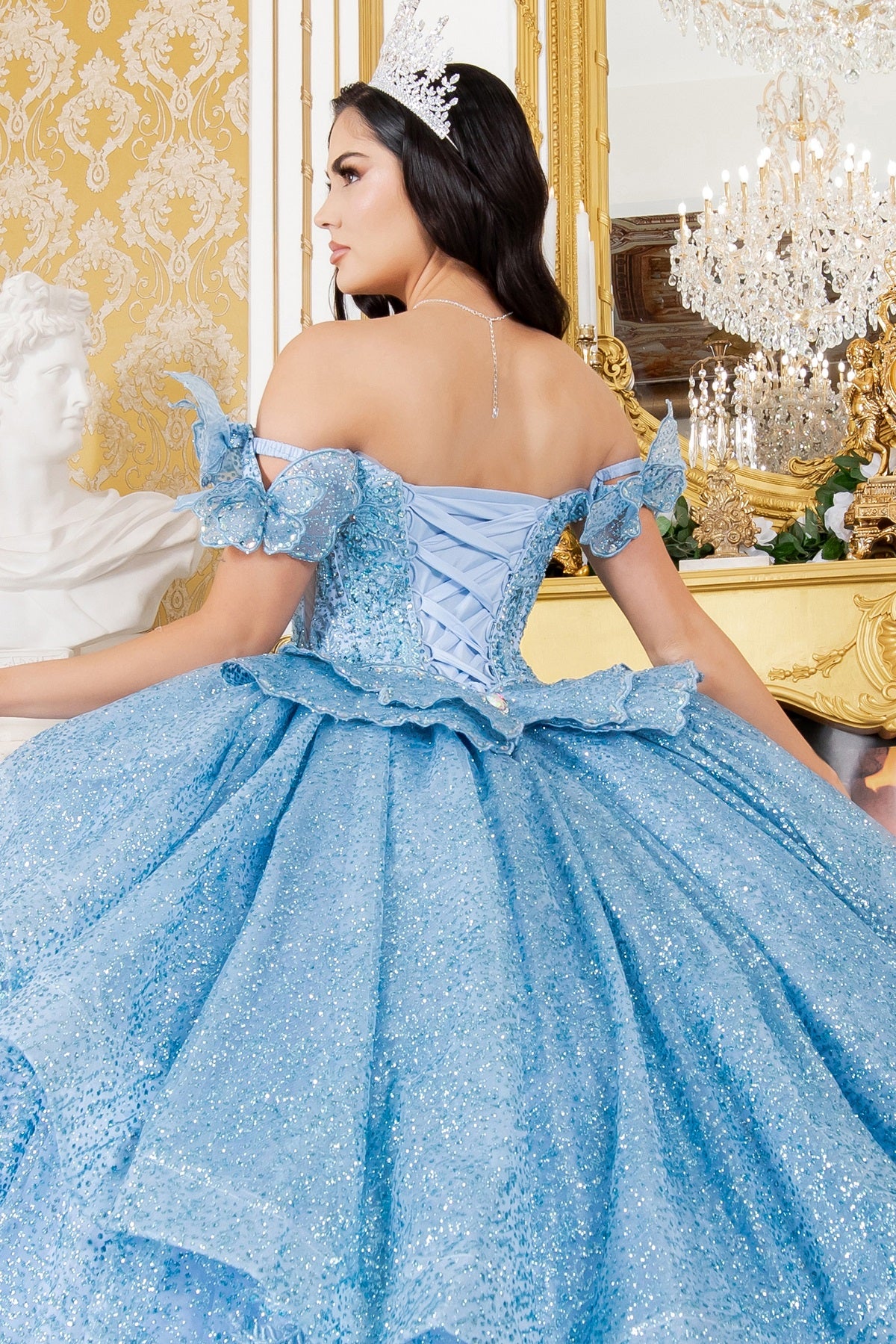 Majesty Quinceañera Ball Gown - 8120J