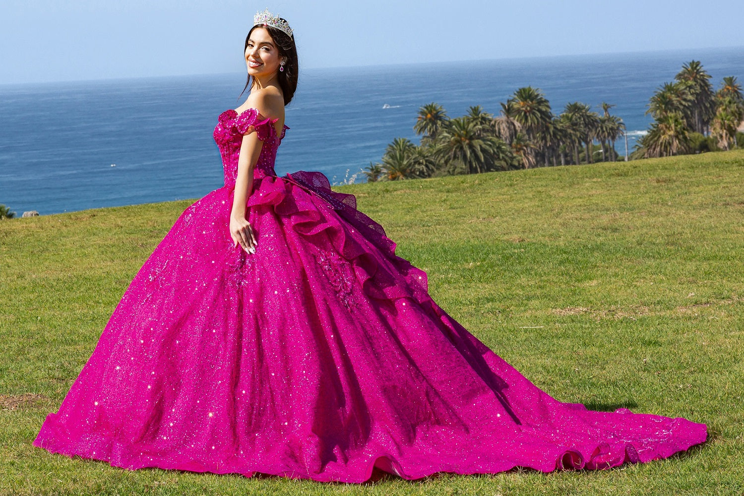 Majesty Quinceañera Ball Gown - 8120J
