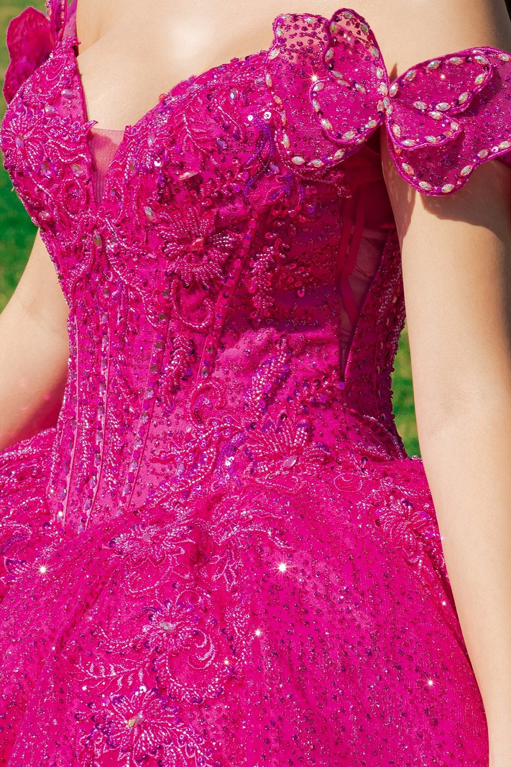 Majesty Quinceañera Ball Gown - 8120J
