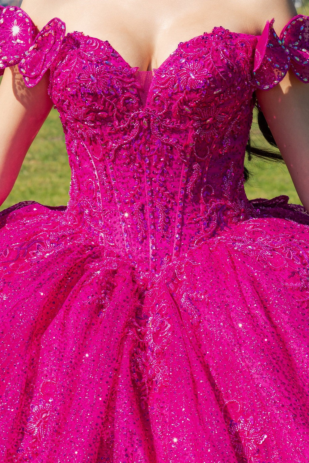 Majesty Quinceañera Ball Gown - 8120J