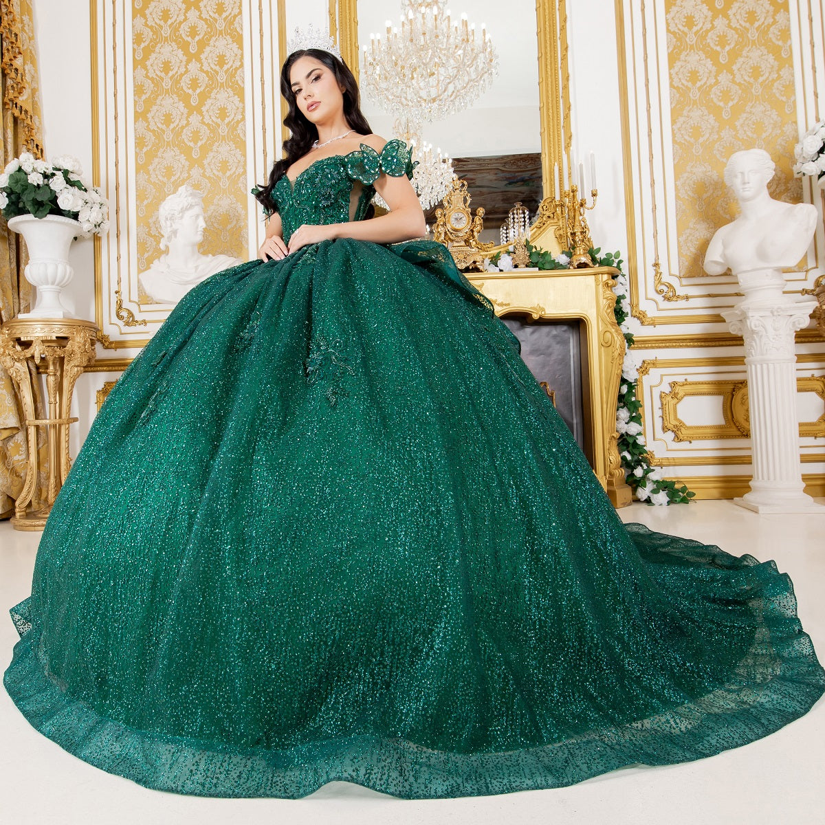 Majesty Quinceañera Ball Gown - 8120J
