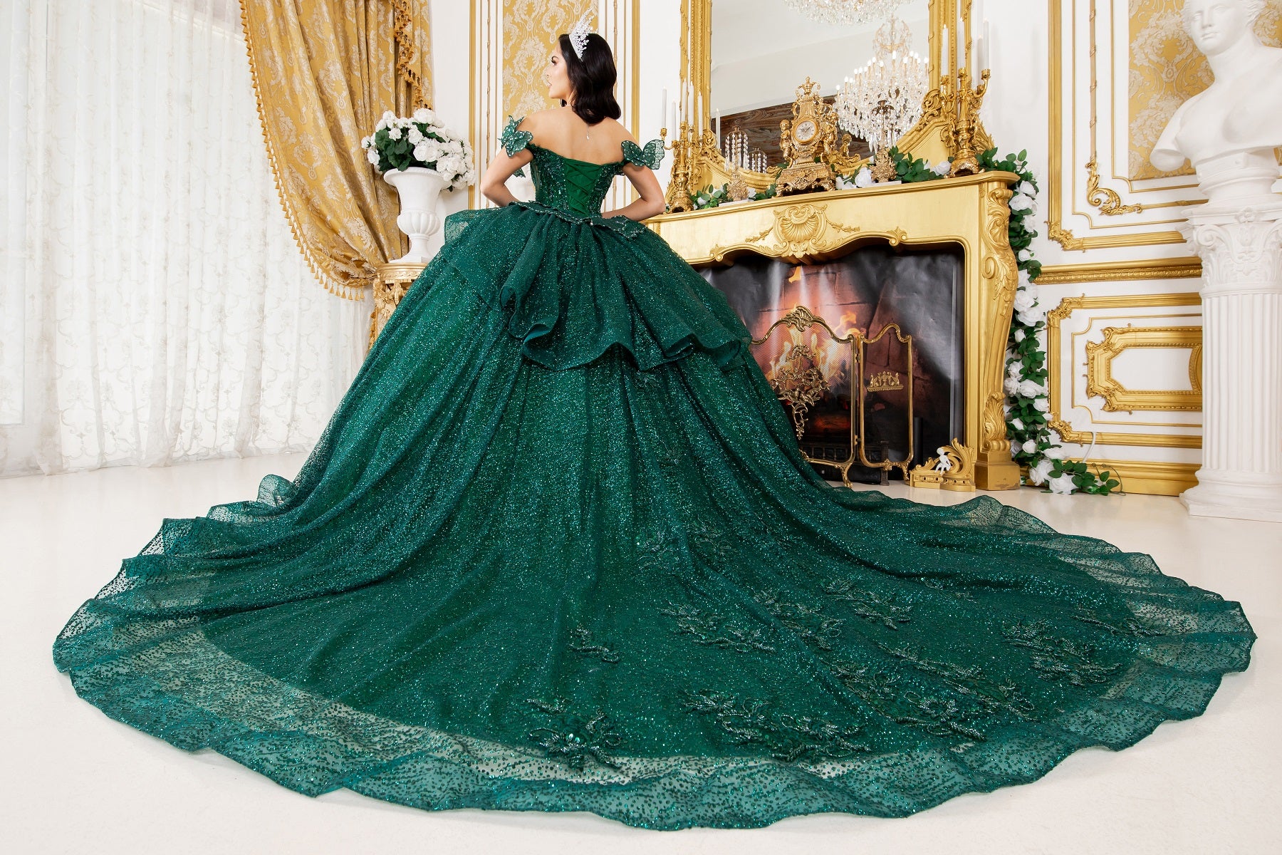 Majesty Quinceañera Ball Gown - 8120J