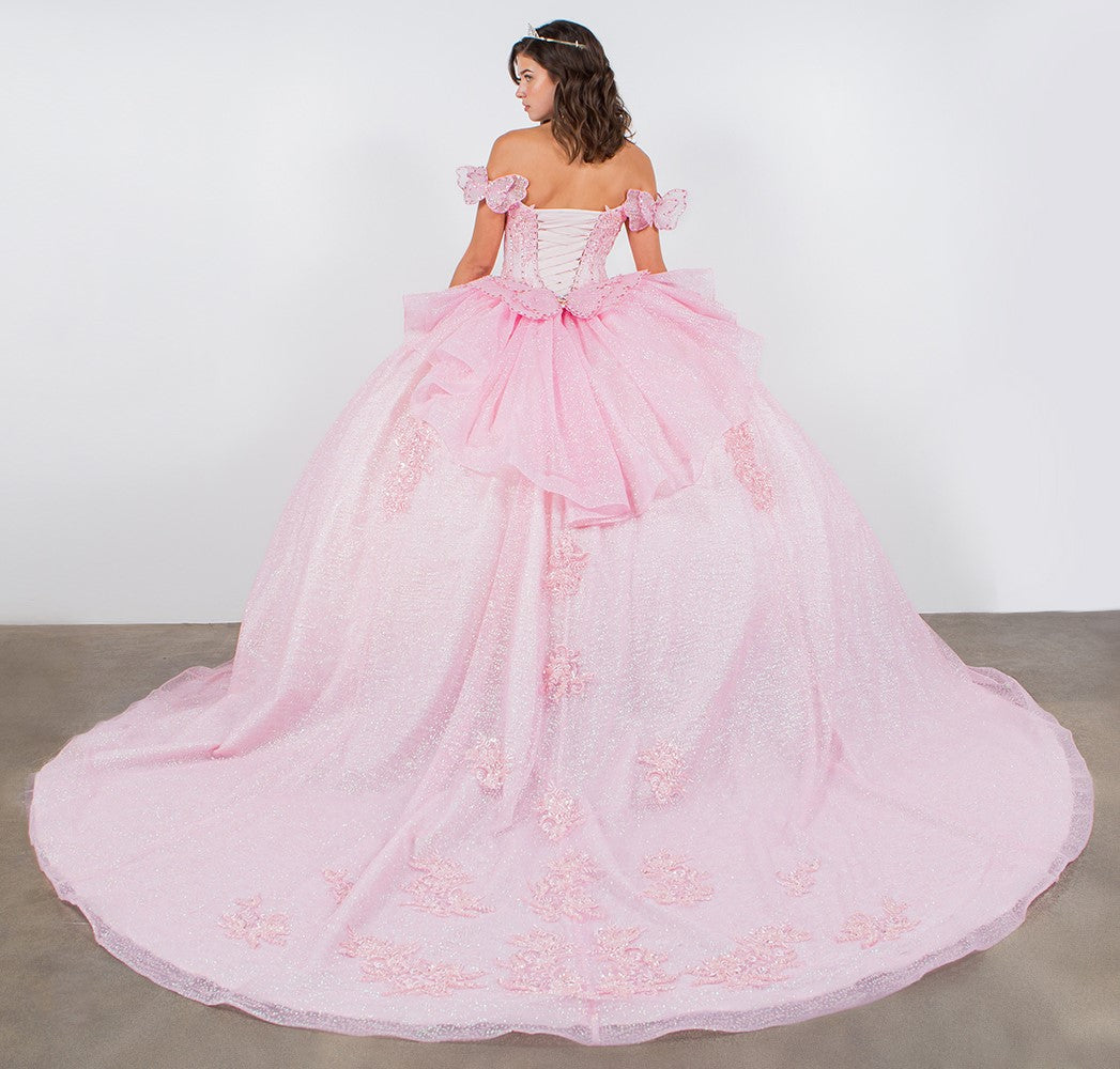 Majesty Quinceañera Ball Gown - 8120J