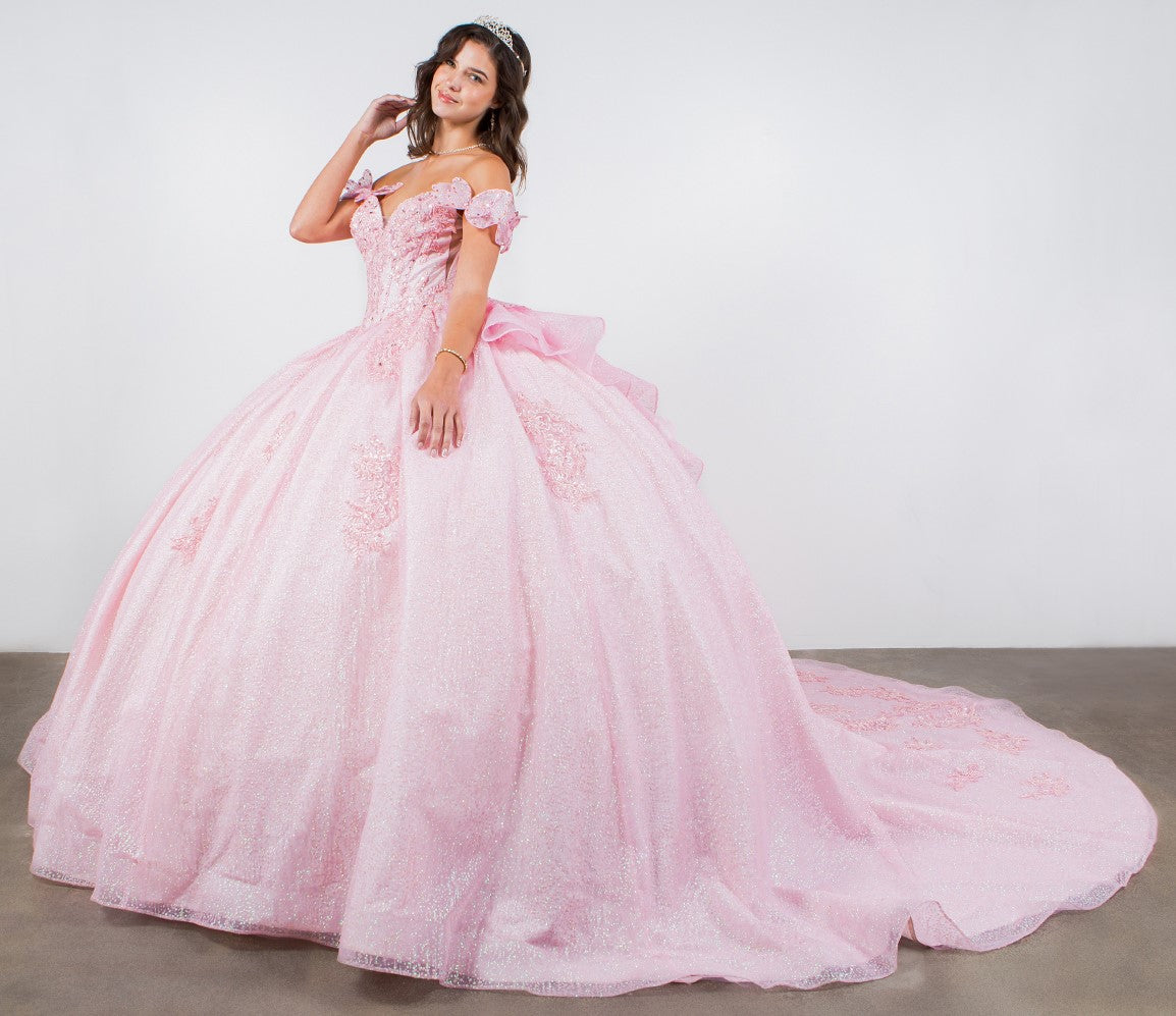 Majesty Quinceañera Ball Gown - 8120J