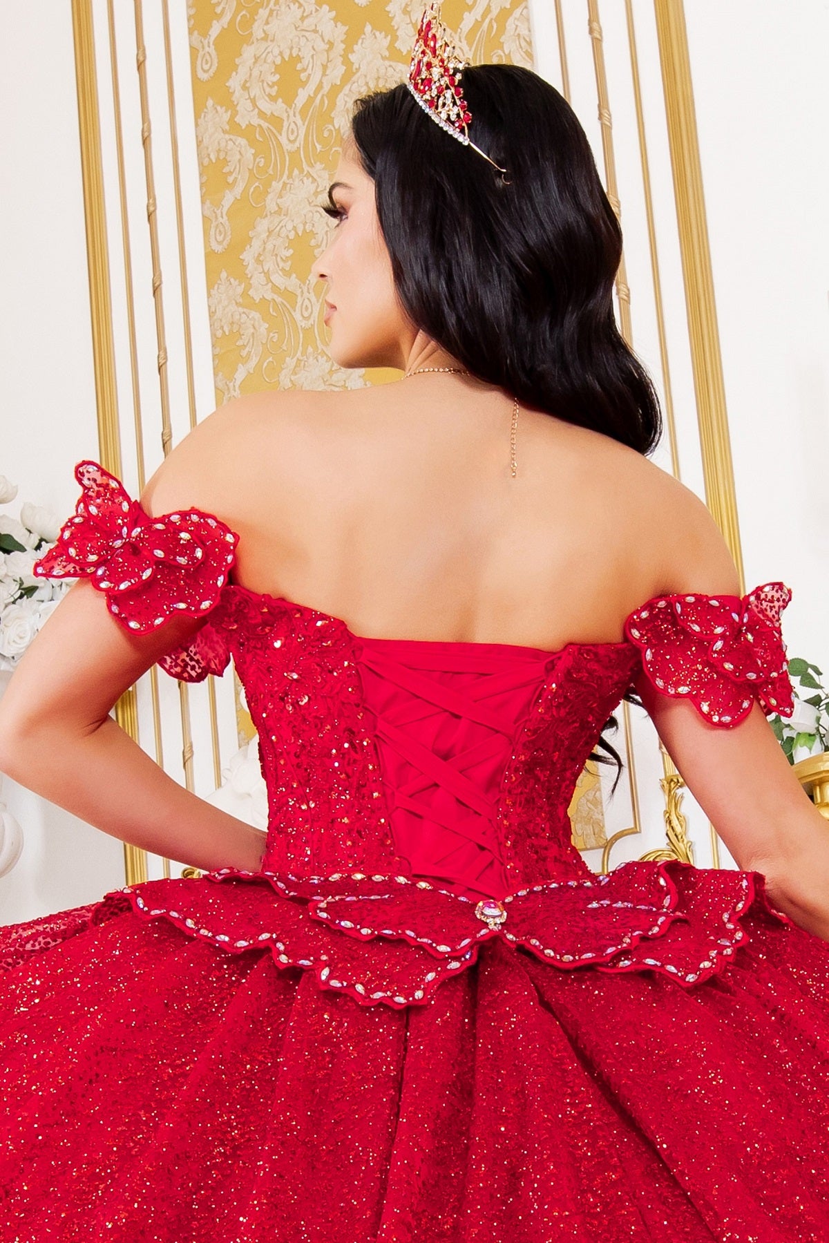 Majesty Quinceañera Ball Gown - 8120J