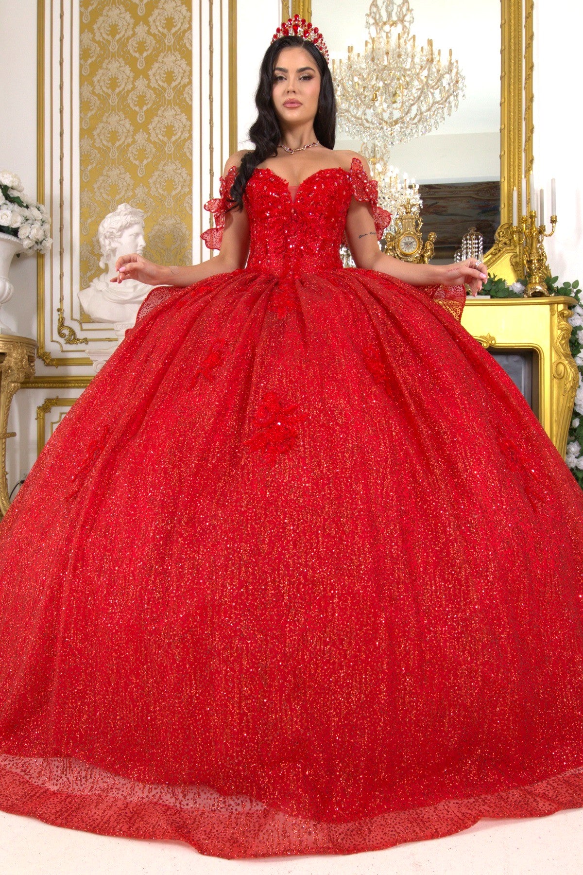 Majesty Quinceañera Ball Gown - 8120J