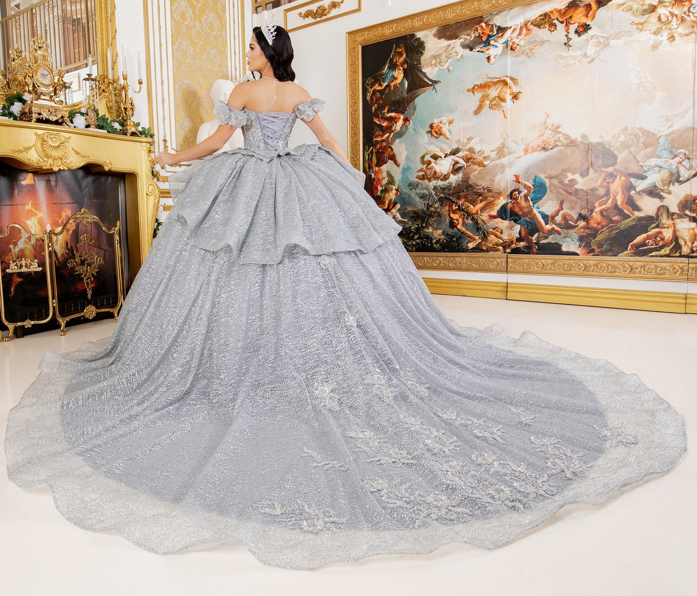 Majesty Quinceañera Ball Gown - 8120J