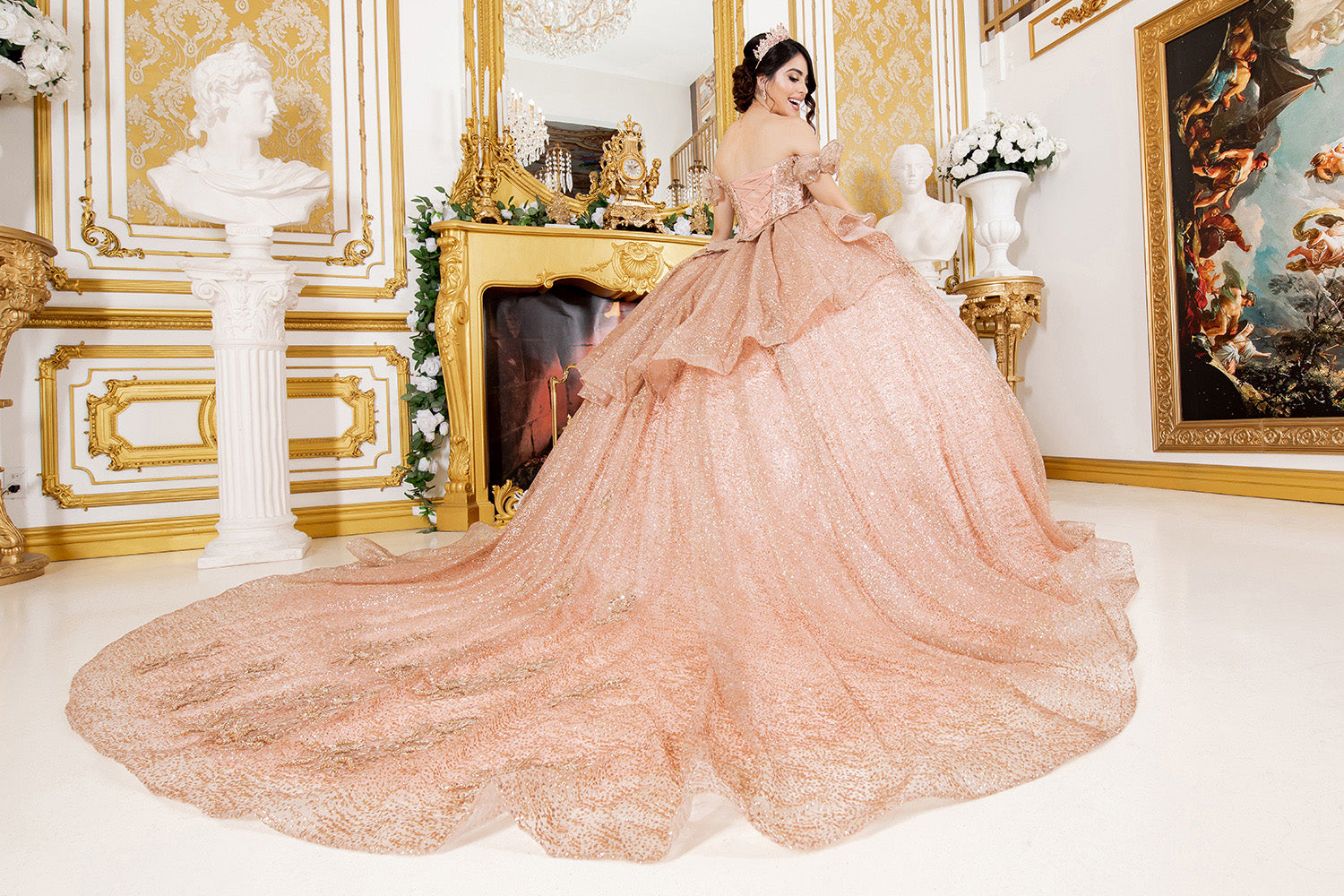 Majesty Quinceañera Ball Gown - 8120J